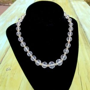 Antique Glass Necklace